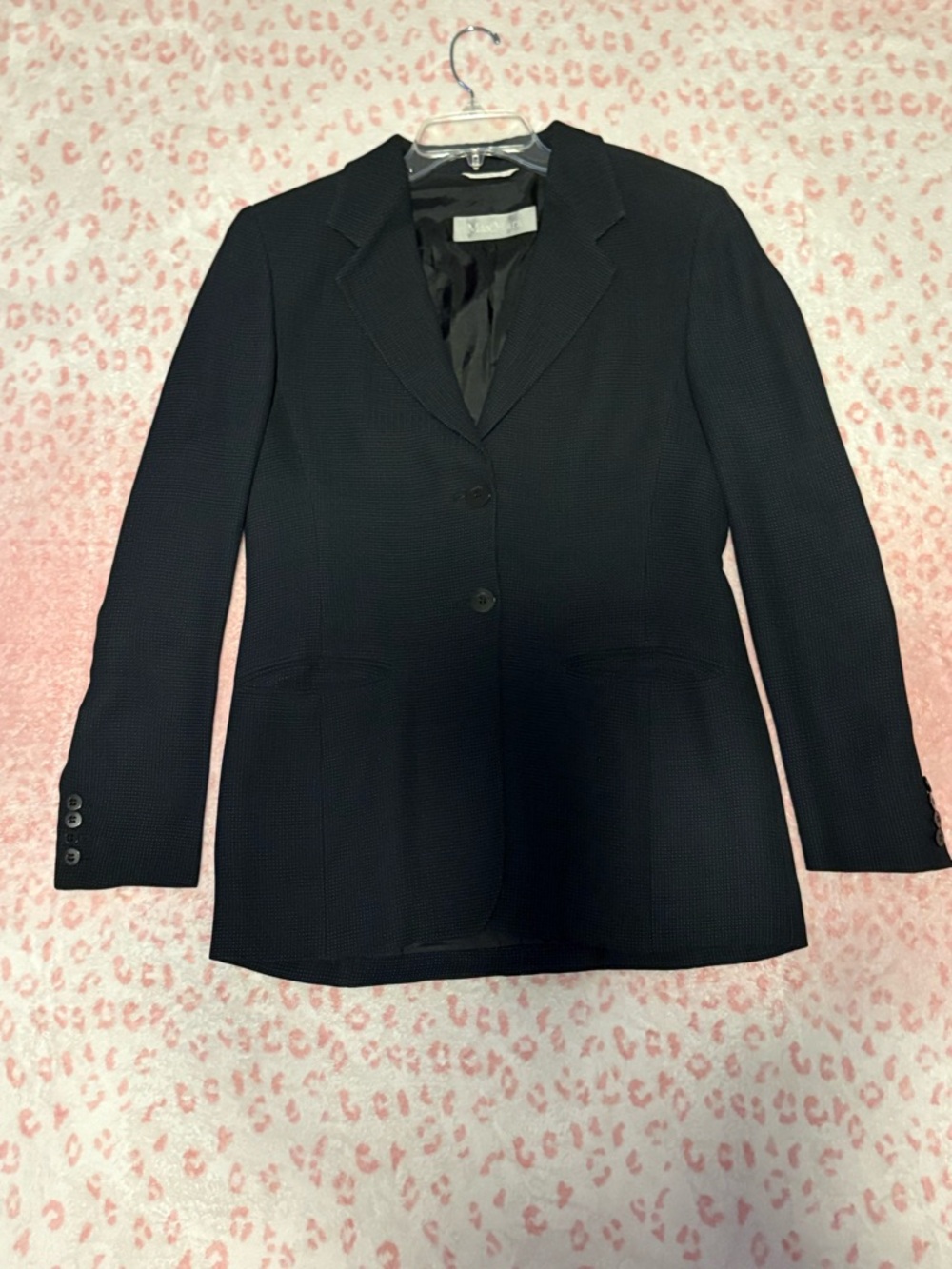 MaxMara Micro Dotted Blazer